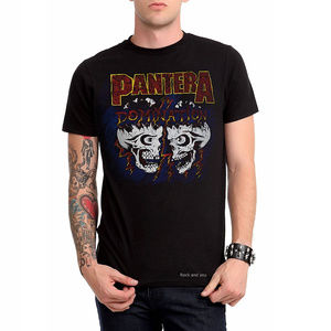 Pantera Domination Logo thrash metal rock Official T-Shirt L NWT